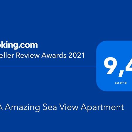 S&A Amazing Sea View Apartment Rhodes City Exterior foto