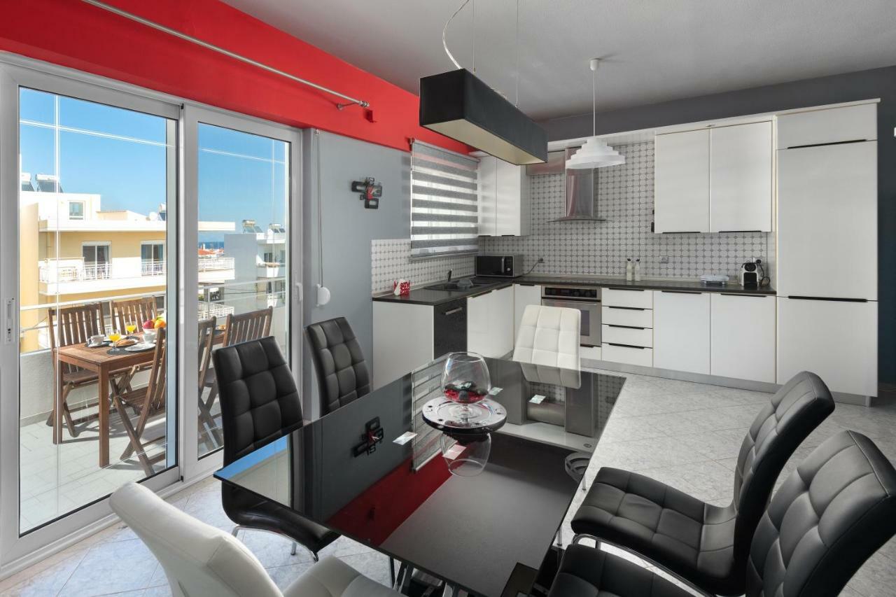S&A Amazing Sea View Apartment Rhodes City Exterior foto